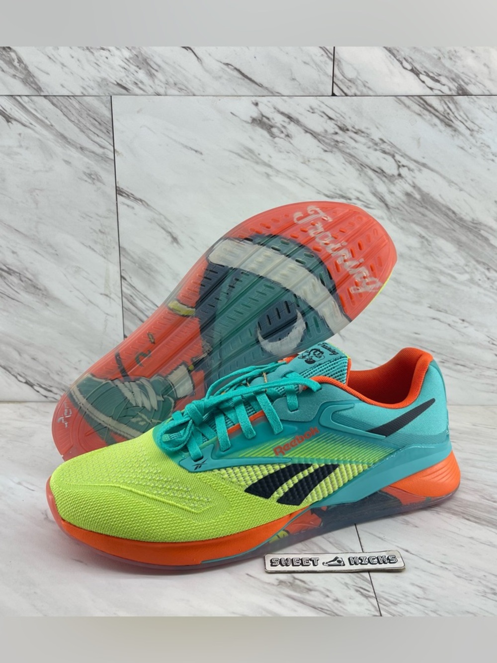 Reebok Nano X4 Cross Training Shoes Unleashed Green